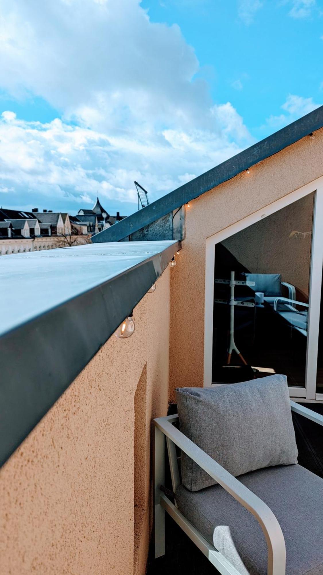 Rooftop Art Apartment, E-Roller,Ausblick,Wlan,Tv ケムニッツ エクステリア 写真