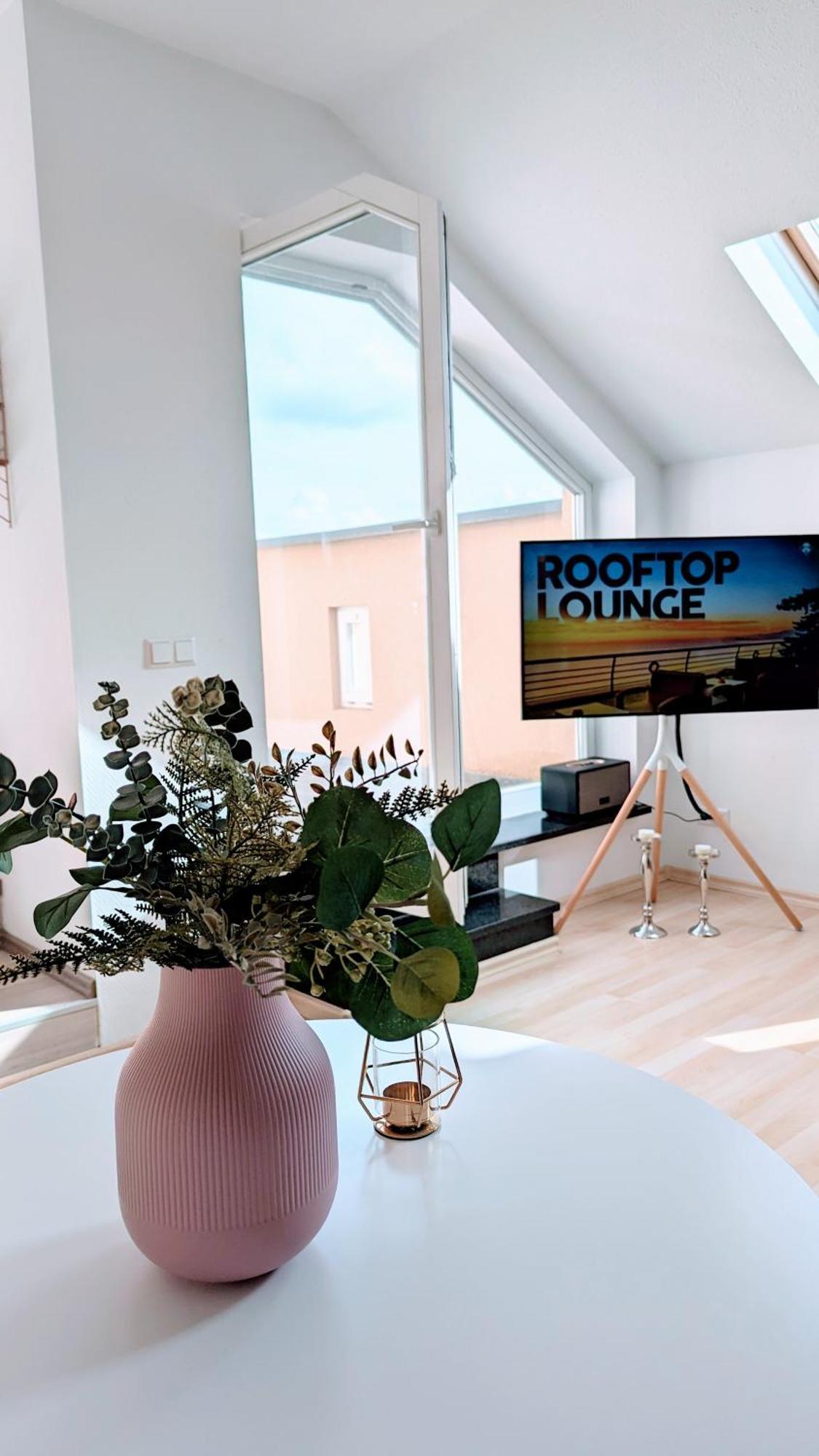 Rooftop Art Apartment, E-Roller,Ausblick,Wlan,Tv ケムニッツ エクステリア 写真